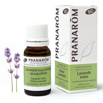 Huile essentielle BIO Lavande vraie ou fine PRANAROM 10ml