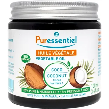 Huile végétale Coco Bio 100 ml Puressentiel