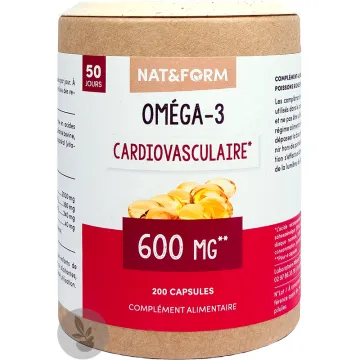 Nat & Form Oméga-3 200 Capsules