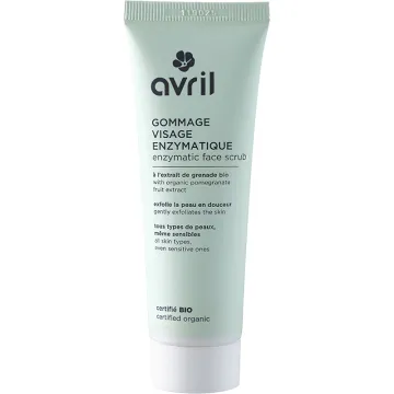 Avril Gommage Visage Enzymatique Bio 50 ml