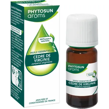 Huile essentielle de cèdre de Virginie – Phytosun Arôms