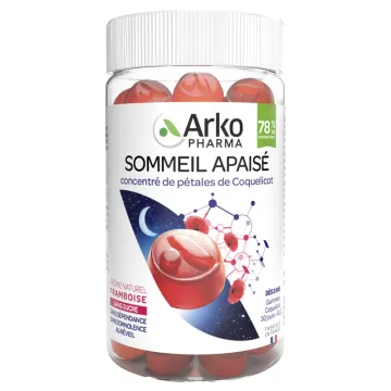 Arkopharma Gummies Coquelicot Sommeil Apaisé 60 gummies