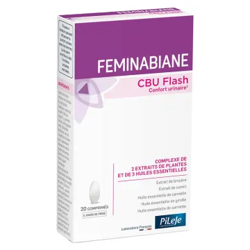 Pileje Feminabiane CBU Flash Confort Urinaire - 20 comprimés