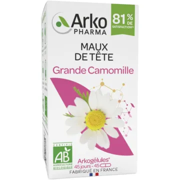 Arkopharma Arkogélules Grande Camomille Bio 45 gélules