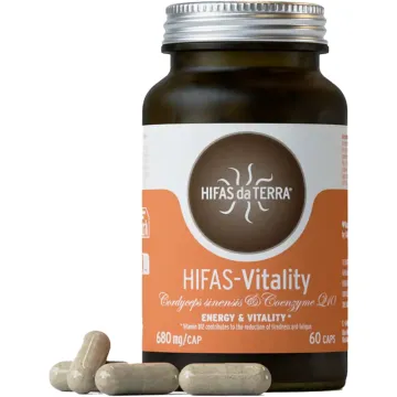Hifas da Terra Vitality Fatigue & Épuisement 60 Gélules
