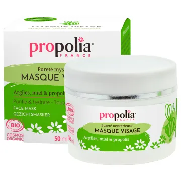 Propolia Masque Visage Bio Pureté Mystérieuse 50 ml