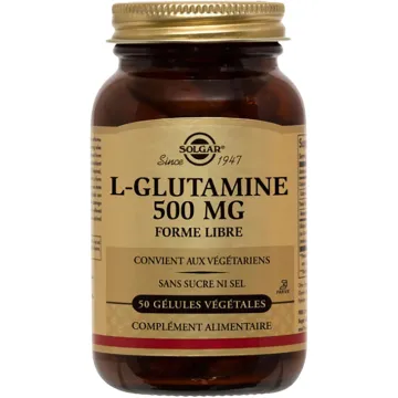 Solgar L-Glutamine 500 mg 50 gélules