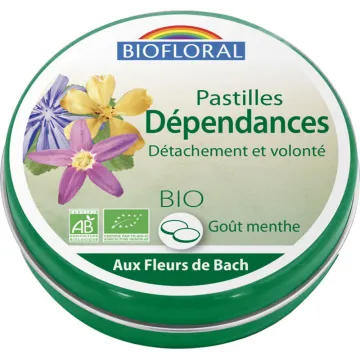 Biofloral Sans Alcool Pastille Dépendances 50g