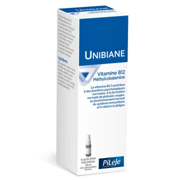 UNIBIANE Vitamine B12 Méthycobalamine Spray 20ml