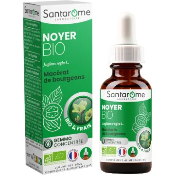 Santarome Macérat de Bourgeons de Noyer Bio – 30 ml