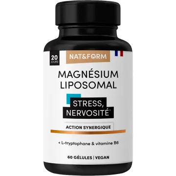 Nat & Form Magnésium Liposomal 60 Gélules