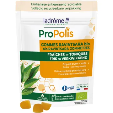 Ladrôme Gommes Propolis Ravintsara Bio 45 g