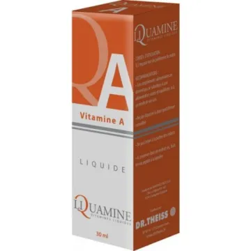 Liquamine Vitamine A liquide 30 ml – Dr Theiss