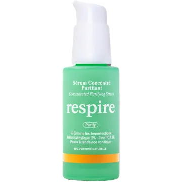 Respire Sérum Concentré Purifiant Acide Salicylique 30 ml