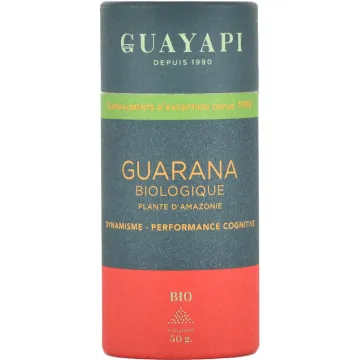 Guayapi Guarana Bio Dynamisant poudre 50 g