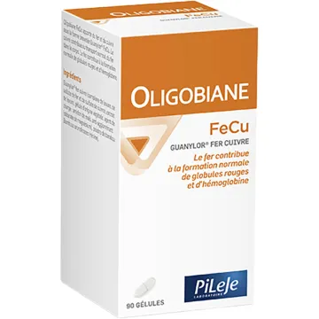 Pileje Oligobiane Fer & Cuivre - 90 gélules