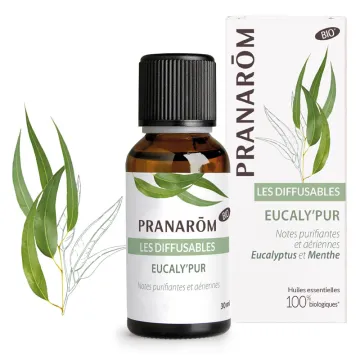 Pranarom Diffusion Eucaly'Pur Bio Huile Essentielle 30ml