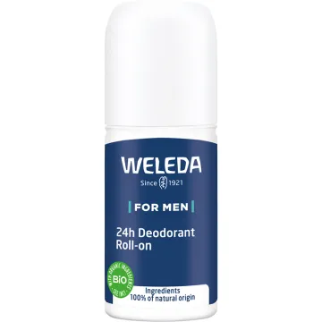 Weleda For Men Déodorant Roll-On 24h 50 ml