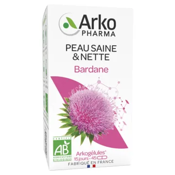 Arkopharma Arkogélules Bardane Bio 45 gélules