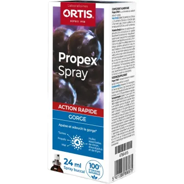 Ortis Propex Spray Gorge Propolis & Miel 24 ml