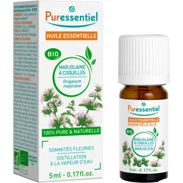 Huile essentielle Marjolaine à coquilles Bio 5 ml Puressentiel
