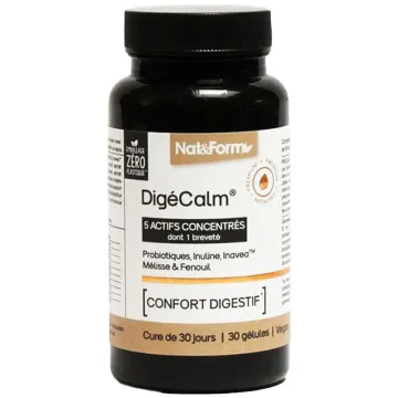 Nat & Form Digécalm 30 Gélules