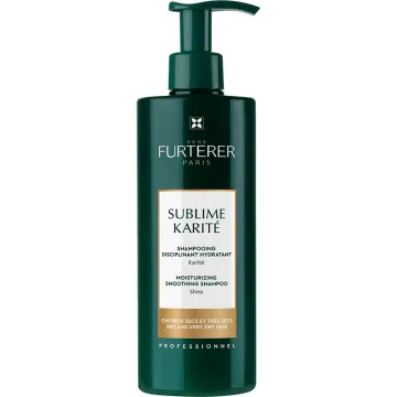 René Furterer Sublime Karité Shampooing Disciplinant Hydratant Cheveux Secs 500 ml