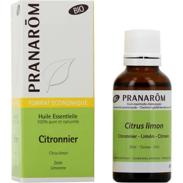 Pranarôm Huile essentielle bio Citronnier 30 ml