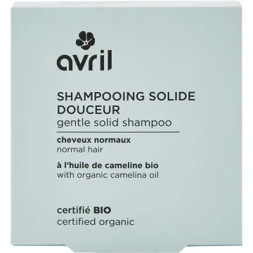 Avril Shampooing Solide Douceur Bio Cheveux Normaux 60 g