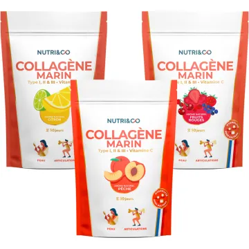 Nutri&Co Le Collagène Marin Citron 180 g