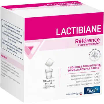 Pileje Lactibiane Référence 30 sachets de 2,5 g (10 milliards)