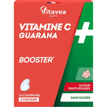 Vitavea Vitamine C + Guarana Booster 24 comprimés
