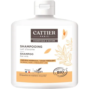 Cattier Shampooing Usage Fréquent Lait d'Avoine 250 ml