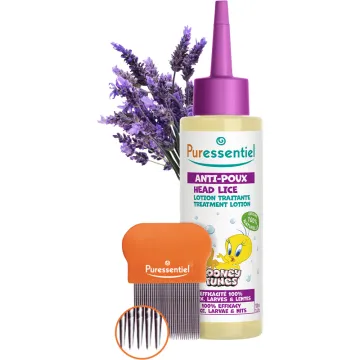 Lotion anti-poux 100 ml + peigne Puressentiel