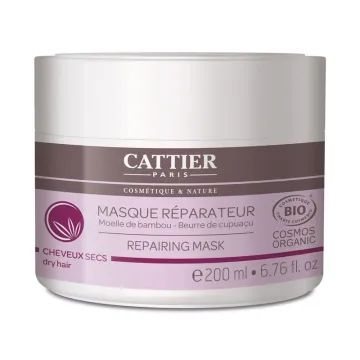 Cattier Masque Capillaire Réparateur Bambou 200 ml