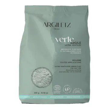 Argiletz Argile Verte Ultra Ventilée Poudre 300 g