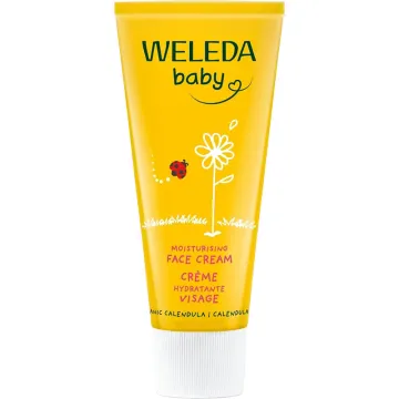 Weleda Bébé Crème Visage Hydratante au Calendula Bio 50 ml