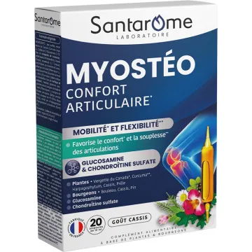 Santarome Myostéo Confort Articulaire – 20 ampoules de 10 ml