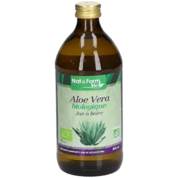 Nat & Form Aloe Vera Bio à Boire 500 ml