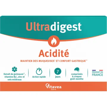 Vitavea Ultradigest Acidité & Reflux 14 comprimés à croquer