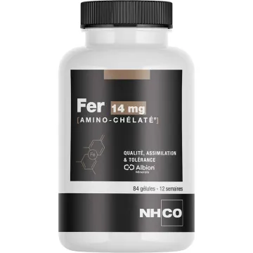 NHCO Fer Amino Chélaté 14mg gélules