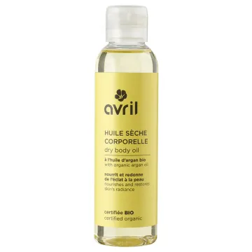 Avril Huile Sèche Corporelle Bio 150ml