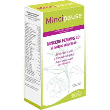 Inebios Mincipause Minceur Femme 45+ 40 comprimés