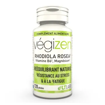 LT Labo Végizen Stress Fatigue Équilibrant Naturel 60 Gélules
