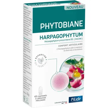 Pileje Phytobiane Harpagophytum bio 45 comprimés LP