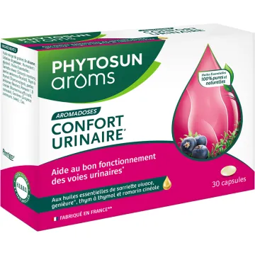 Aromadoses Confort urinaire 30 capsules – Phytosun Arôms