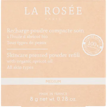 La Rosée Poudre Compacte Soin 8 g Teinte Médium