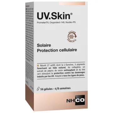 NHCO UV.Skin Autobronzant Protection Cellulaire 56 gélules