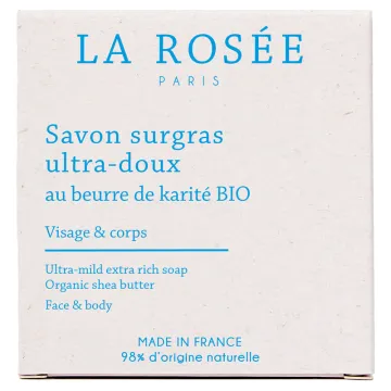 La-Rosée Savon Surgras Ultra Doux Karité 100 g