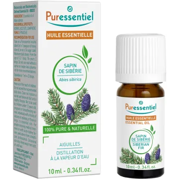 Huile essentielle Sapin de Sibérie Bio 10 ml Puressentiel